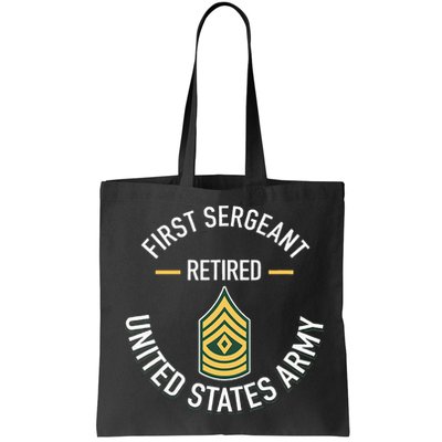 First Sergeant 1sg Retired Army Military Retirement Bag