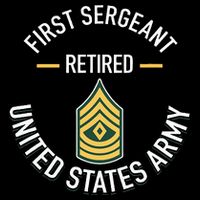 First Sergeant 1sg Retired Army Military Retirement Mousepad
