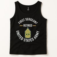 First Sergeant 1sg Retired Army Military Retirement Tank Top