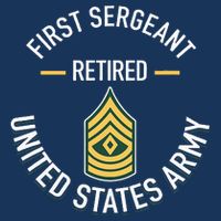 First Sergeant 1sg Retired Army Military Retirement Infant Baby Jersey Bodysuit