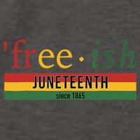 Freeish Since 1865 Juneteenth Black Freedom 1865 Vector Backpack