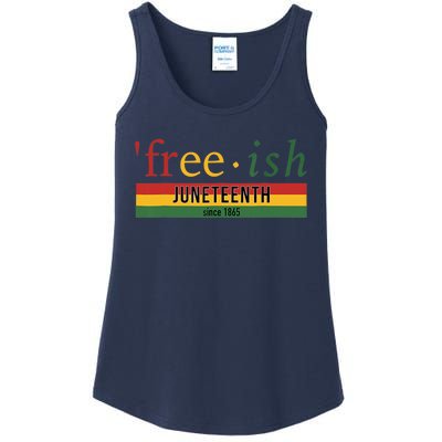 Freeish Since 1865 Juneteenth Black Freedom 1865 Ladies Essential Tank