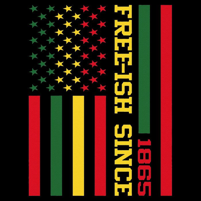 Freeish Since 1865 Juneteenth Black History Flag African Cooling Performance Crew T-Shirt