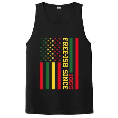 Freeish Since 1865 Juneteenth Black History Flag African PosiCharge Competitor Tank