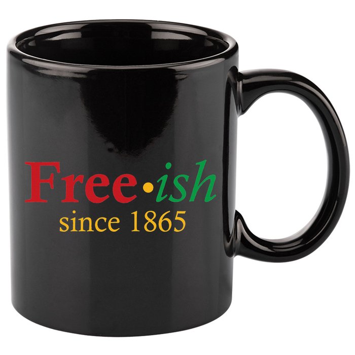 Freeish since 1865 11oz C Handle Ceramic Mug
