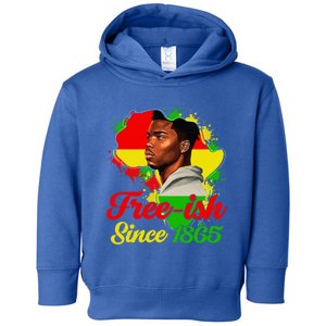 Freegiftish Since 1865 Black Juneteenth Celebrating 1865 Gift Toddler Hoodie