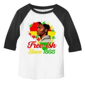 Freegiftish Since 1865 Black Juneteenth Celebrating 1865 Gift Toddler Fine Jersey T-Shirt