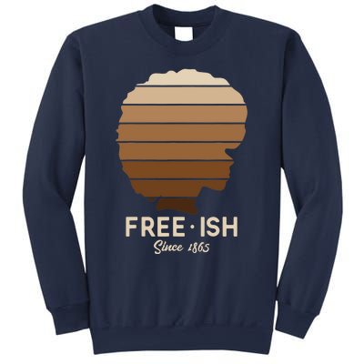 Freeish Since 1865 Melanin for African Wo Gift Sweatshirt