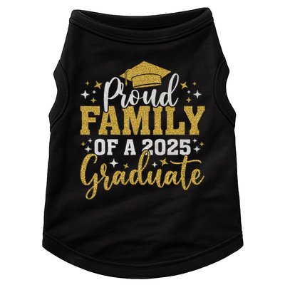Family Senior 2025 Proud Family Of A Class Of 2025 Graduate Doggie Tank