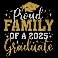 Family Senior 2025 Proud Family Of A Class Of 2025 Graduate 16 in Basic Backpack