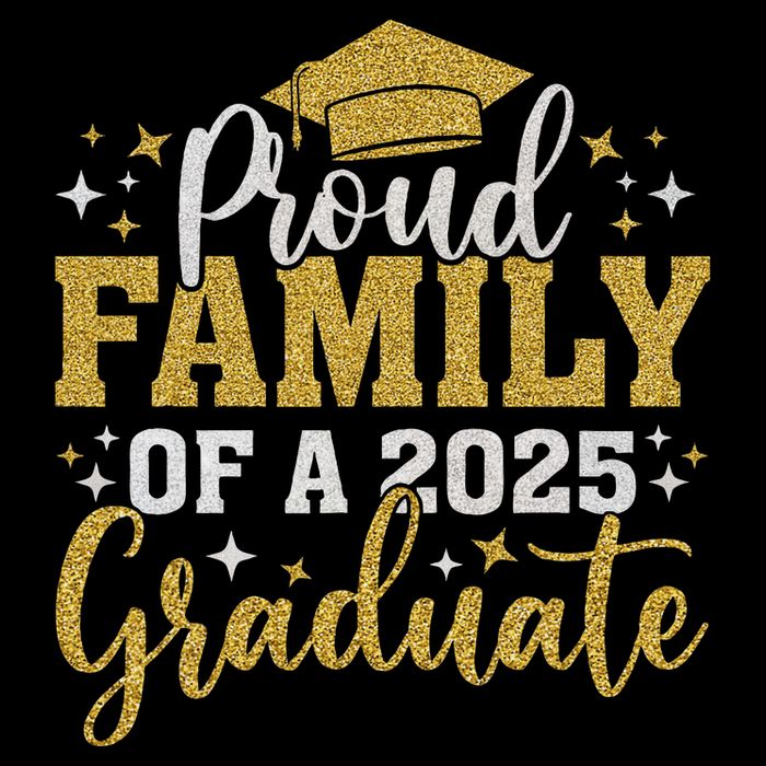 Family Senior 2025 Proud Family Of A Class Of 2025 Graduate 16 in Basic Backpack