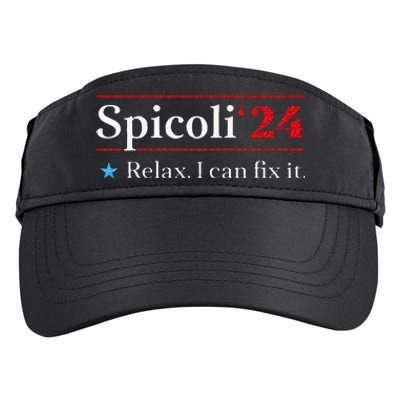 Funny Spicoli 24 Spicoli 24 Relax I Can Fix It Vintage Adult Drive Performance Visor