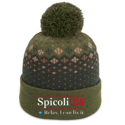 Funny Spicoli 24 Spicoli 24 Relax I Can Fix It Vintage The Baniff Cuffed Pom Beanie