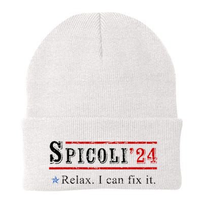 Funny Spicoli 24 Spicoli 2024 Relax I Can Fix It Vintage Beanie