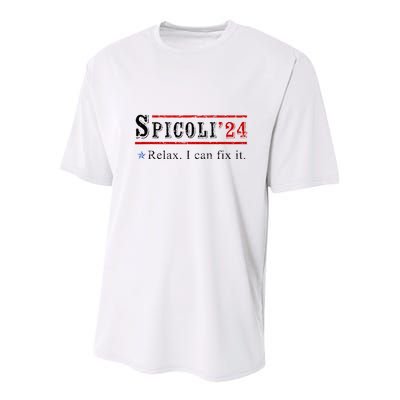 Funny Spicoli 24 Spicoli 2024 Relax I Can Fix It Vintage Youth Performance Sprint T-Shirt