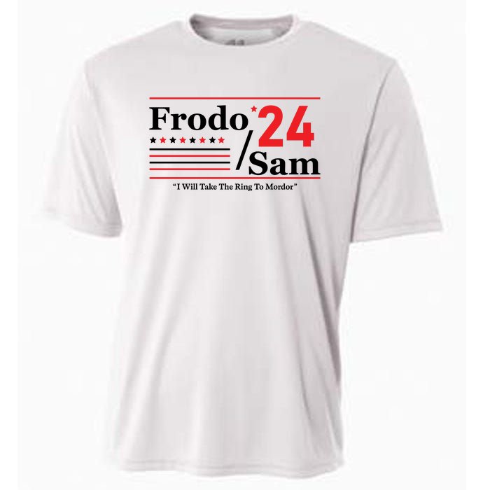 Frodo Sam 2024 I Will Take The Ring To Mordor Funny Cooling Performance Crew T-Shirt