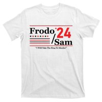 Frodo Sam 2024 I Will Take The Ring To Mordor Funny T-Shirt