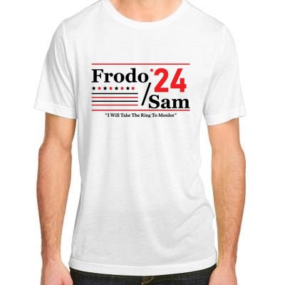 Frodo Sam 2024 I Will Take The Ring To Mordor Funny Adult ChromaSoft Performance T-Shirt