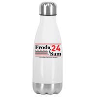 Frodo Sam 2024 I Will Take The Ring To Mordor Funny Stainless Steel Insulated Water Bottle