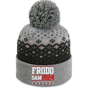 Frodo Sam 2024 I Will Take The Ring To Mordor The Baniff Cuffed Pom Beanie