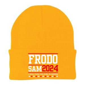 Frodo Sam 2024 I Will Take The Ring To Mordor Knit Cap Winter Beanie