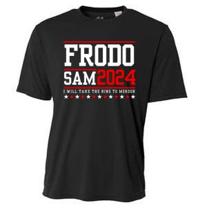 Frodo Sam 2024 I Will Take The Ring To Mordor Cooling Performance Crew T-Shirt