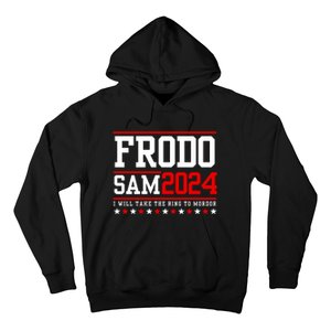 Frodo Sam 2024 I Will Take The Ring To Mordor Hoodie