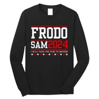 Frodo Sam 2024 I Will Take The Ring To Mordor Long Sleeve Shirt