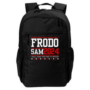 Frodo Sam 2024 I Will Take The Ring To Mordor Daily Commute Backpack