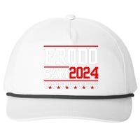 Frodo Sam 2024 I Will Take The Ring To Mordor Snapback Five-Panel Rope Hat