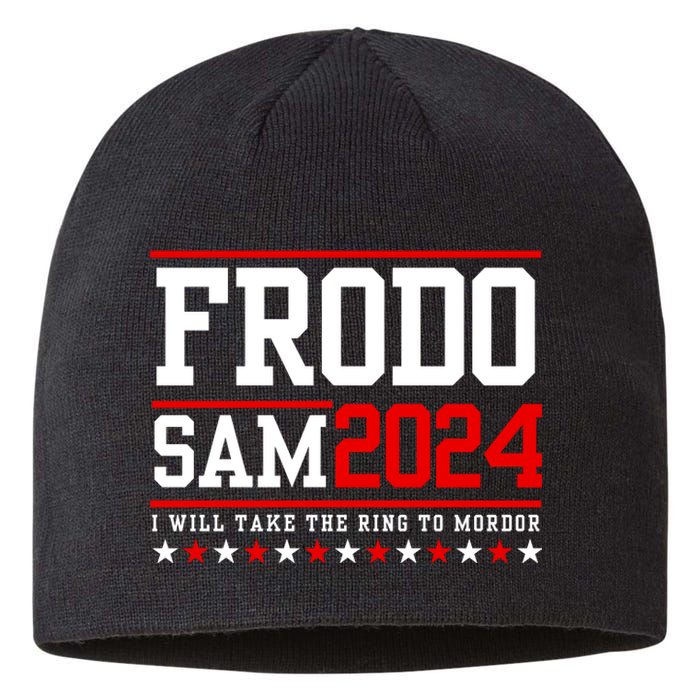 Frodo Sam 2024 I Will Take The Ring To Mordor Sustainable Beanie