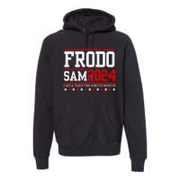 Frodo Sam 2024 I Will Take The Ring To Mordor Premium Hoodie