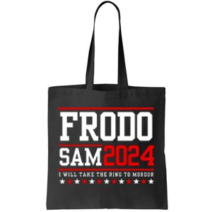 Frodo Sam 2024 I Will Take The Ring To Mordor Tote Bag