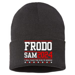 Frodo Sam 2024 I Will Take The Ring To Mordor Sustainable Knit Beanie