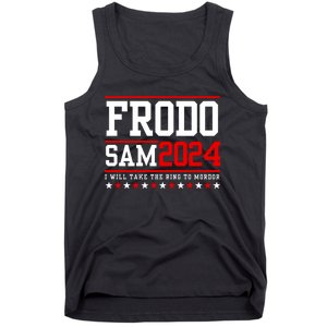 Frodo Sam 2024 I Will Take The Ring To Mordor Tank Top