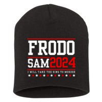 Frodo Sam 2024 I Will Take The Ring To Mordor Short Acrylic Beanie