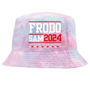 Frodo Sam 2024 I Will Take The Ring To Mordor Tie-Dyed Bucket Hat