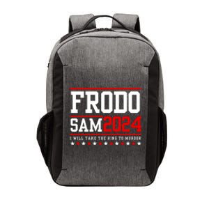 Frodo Sam 2024 I Will Take The Ring To Mordor Vector Backpack