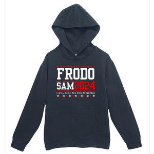 Frodo Sam 2024 I Will Take The Ring To Mordor Urban Pullover Hoodie