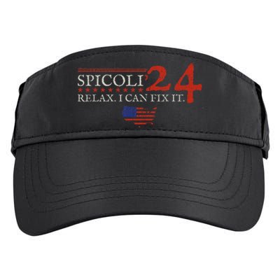 Funny Spicoli 24 Spicoli 2024 Relax I Can Fix It Adult Drive Performance Visor