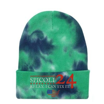 Funny Spicoli 24 Spicoli 2024 Relax I Can Fix It Tie Dye 12in Knit Beanie