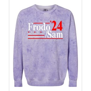 Frodo Sam 2024 Funny Movie Quote Colorblast Crewneck Sweatshirt