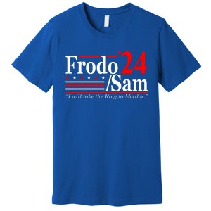 Frodo Sam 2024 Funny Movie Quote Premium T-Shirt