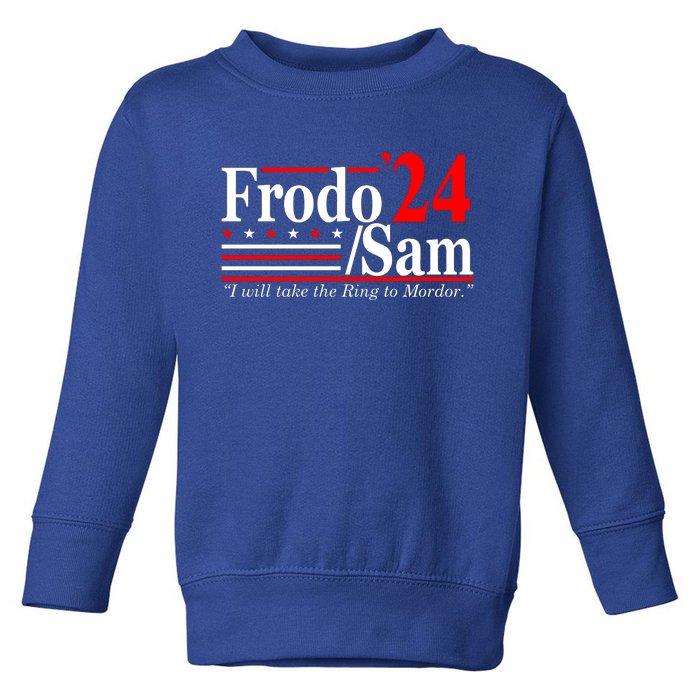 Frodo Sam 2024 Funny Movie Quote Toddler Sweatshirt