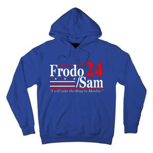 Frodo Sam 2024 Funny Movie Quote Tall Hoodie