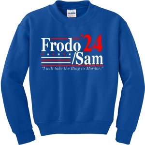 Frodo Sam 2024 Funny Movie Quote Kids Sweatshirt