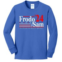 Frodo Sam 2024 Funny Movie Quote Kids Long Sleeve Shirt