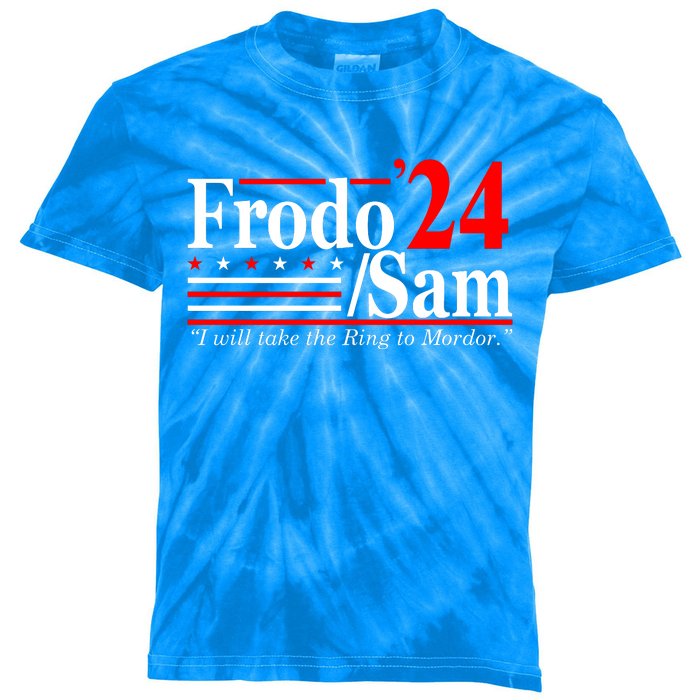 Frodo Sam 2024 Funny Movie Quote Kids Tie-Dye T-Shirt