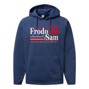 Frodo Sam 2024 Funny Movie Quote Performance Fleece Hoodie