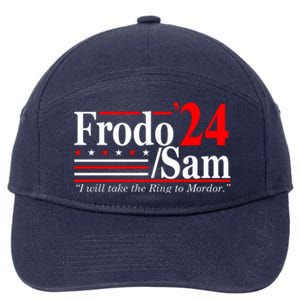 Frodo Sam 2024 Funny Movie Quote 7-Panel Snapback Hat